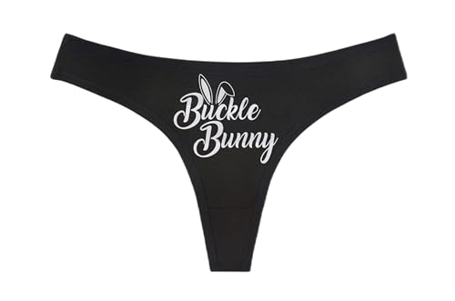 Bad Girl Good Pussy - Black Thong - Choose Your Glitter Text Color - Humorous Panties Humorous Thong Naughty Sexy Kinky Underwear (White Glitter, L)