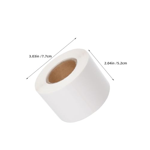 Étiquette d'adresse papier d'imprimerie white à haute adhérence - 2