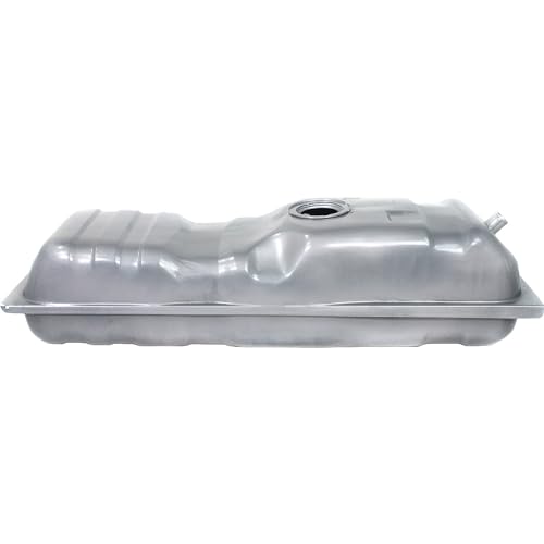 JC Whitney Fuel Tank Gas Tank For 1975-1981 Chevrolet C10, 1973-1974 Pickup, 1975-1981 K10 Driver or Passenger Side, GAS, 16 Gallon, Ahead Of Rear Axle, 42-7/8 x 14-1/8 x 11, w/Lock Ring Kit