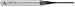 Conical Tool Company SL02.100B 0? Profile Rib Cutter - 4 Flute x 0.100