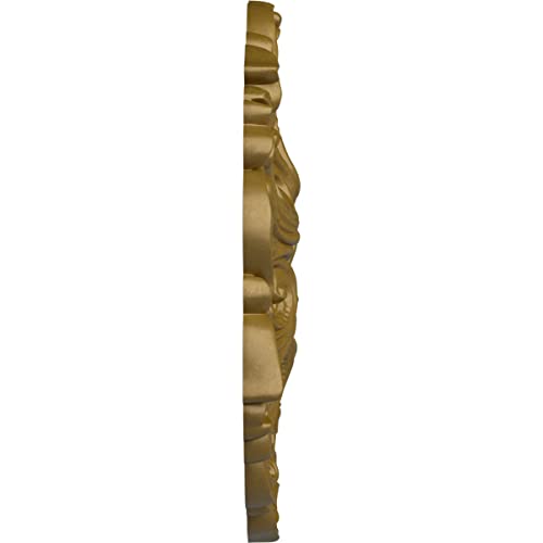 Image of Ekena Millwork CM19ORGLS Orrington Ceiling Medallion, Gold