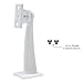 NVRTTRR Mini Projector Wall Mount Security Camera Mount Bracket for Camera with 1/4 Screw Head Wall Mount Projector, and Webcam Housing (White) (7.36in)