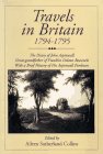Hardcover Travels in Britain, 1794-95: The Diary of John Aspinwall, Great-Grandfather of Franklin Delano Roosevelt, With a Brief History of His Aspinwall Forebears Book