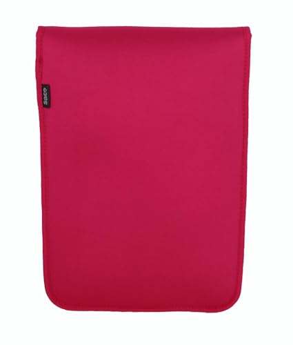 Image of Saco 10-12 Inch Puffy Tablet Sleeve Case Compatible for OnePlus Pad Go 11.35 inch /OnePlus Pad 2 12.1 inch /Galaxy Tab A9 Plus /S8 /S9 /Realme Pad /Honor Pad X9 /Xiaomi Mi pad 6 /Redmi Pad, Soft Foam Lining-Pink