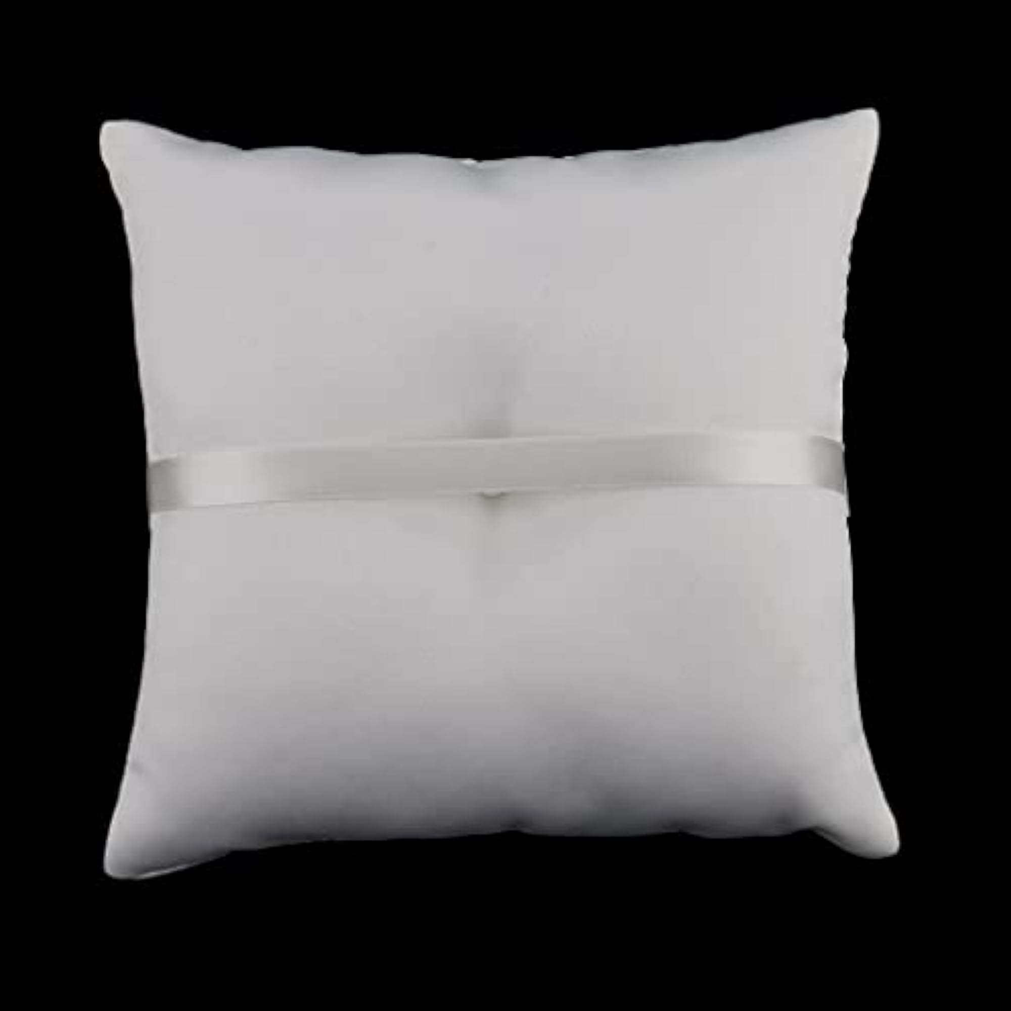 Wedding Ceremony Party Double Hearts Ring Pillow Cushion