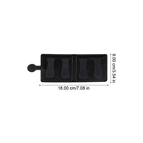 EXCEART Guitar Picks Plectrum Armazenamento Saco: Mini Portátil Ukulele Picks Organizer Bolsa Música