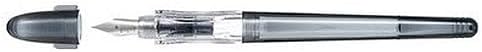 PILOT P-FP-60R-TBEF Fountain Pen, Pen Calligraphy Pen, Extra Fine Point, Transparent Black, Set of 5