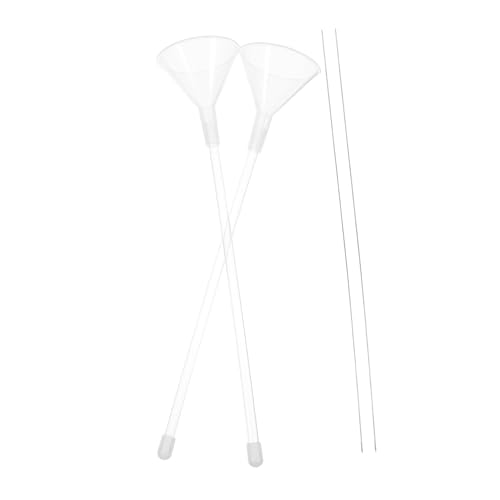 OSALADI 2 Sets Beading Funnels Jewelry Making Kit with Beading Needles Perfect for Bracelet Necklace Making