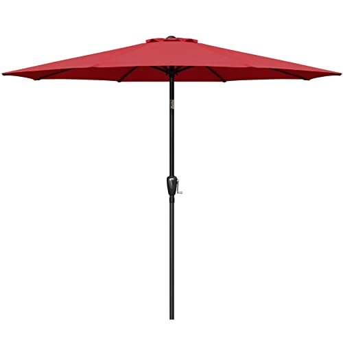 Simple-Deluxe-9-Patio-Umbrella-Outdoor-Table-Market-Yard-Umbrella-with-Push-Button-TiltCrank-8-Sturdy-Ribs-for-Garden-Deck-Backyard-Pool-Red