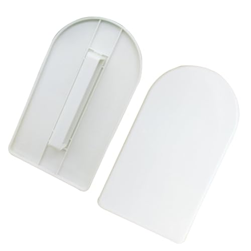 ABOOFAN 5piezas Fondant Scraper y Smoother para Pastelería De Alisadores De Repostería con Ángulos Elbow y Recto Accesorios para Decorar Tartas Fabricado Abs Alimentario Seguro Uso Domésti