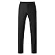 KUDORO Herren Anzüge 3-teilig Slim Fit Einreihig Zwei Knöpfe für Hochzeit Business Herren 3-Stücke Formell Sakko Weste Hose mit Krawatte(Schwarz,XS)