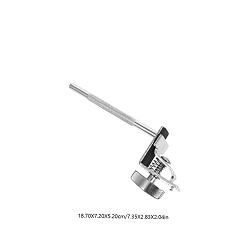Clip profesional para cowbell, accesorio de percusión pequeño para batería, diseño duradero para montaje seguro miniatura 2