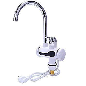 Exxelo (15 YEARS WARRANTY) Instant Tap Water Heater/Geyser for Kitchen, Bathroom, Office, Restaurants, Labs, Clinics, Saloon, LED Electric Head Water Heaters Body and Butt, Doggie Wipes Measure