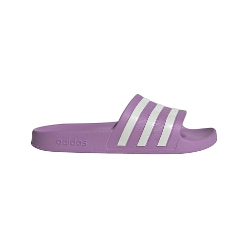 Image of adidas Womens Adilette Aqua Slides Casual Sandals Casual - Blue