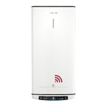 Ariston Velis Pro Wifi - Scaldabagno elettrico a basso consumo multiposizione, Thermos elettrico, 50 litri piatto, Wifi e funzione ECO-EVO 79,7 x 27,5 x 51,1 cm, installazione in Spagna