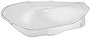 Fit for BMW X3 G01 2018 2019 2020 Car Headlight Cover Clear Lens Headlamp Lampshade Shell (Color : Left)