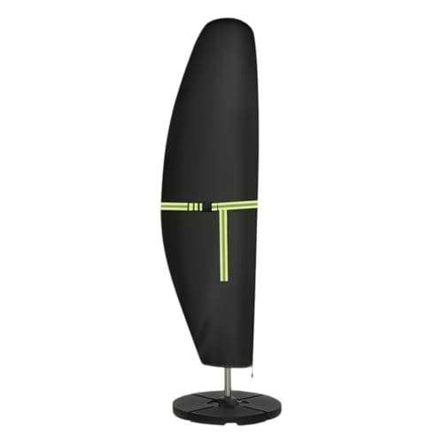 Funda protectora para sombrilla para exteriores, diseño estable resistente a la intemperie, accesorio de jardín multifuncional duradero que mantiene los paraguas a salvo de la lluvia, el polvo y el