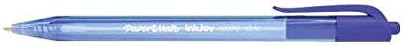 Paper:Mate InkJoy 100 RT Retractable Ballpoint Pens Medium Tip Blue Pack of 3