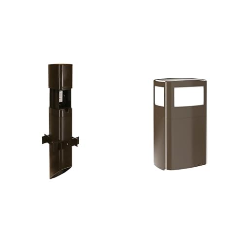 Taymac ParkPost Outdoor Power Enclosure PP55Z and Pagoda Light Accessory Slide Cover PPPLZ Bundle, Bronze, Polycarbonate Power Stake and Seamless Pagoda Lighting Accessory for Outdoor Decor image 5