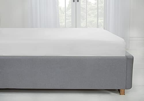 Emma Barclay Lyla Fitted Sheet in White - Double - Image 3