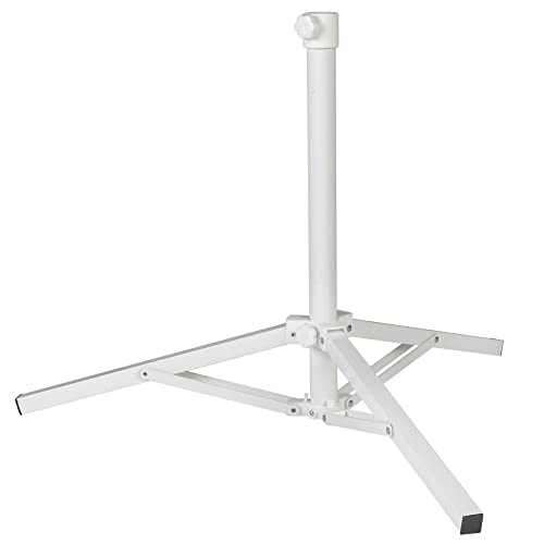 Aktive 53851 – 3-beiniger Sonnenschirmständer | Mast Ø19/22 mm, 61x49 cm, verstellbares Gewinde | Terrassenschirmständer aus Aluminium | Fuß mit klappbaren Beinen | Sonnenschirmständer Aktive 53851 – 3-beiniger Sonnenschirmständer | Mast Ø19/22 mm, 61x49 cm, verstellbares Gewinde | Terrassenschirmständer aus Aluminium | Fuß mit klappbaren Beinen | Sonnenschirmständer