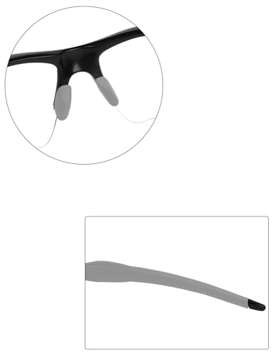 Image of EZReplace Replacement Rubber Kits for Oakley Flak 2.0 OO9295 /Flak 2.0 XL OO9188 Sunglasses