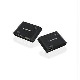 IOGEAR Accessory GUCE64 4PT USB2.0 BoostLinq Ethernet USB Extender Over Cat6/5e/5 Electronic Consumer Electronics
