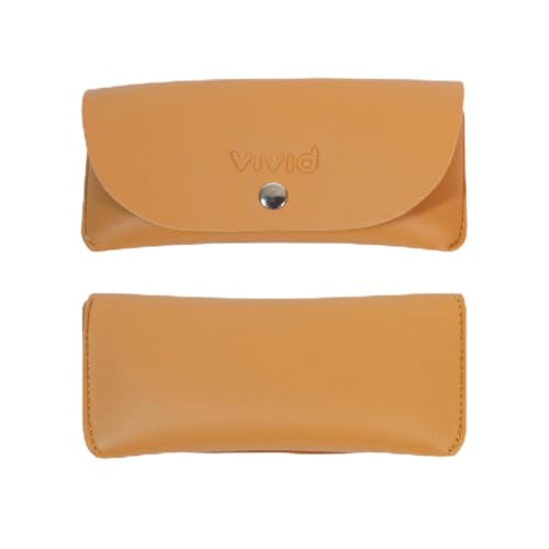 Image of VIVID Unisex Specs Snap Button Eyewear Dabbi Faux Leather Soft Case Cover