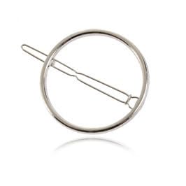 Pinzas para cabello retro mujer, plateadas con diseño de strass miniatura 5
