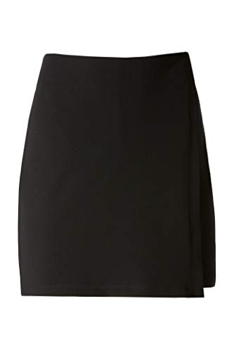 Beyond Travel Plus Size Skort (Jet Black, 1X)