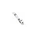 Brady People ID 2105-2000 Vinyl Strap Clip with 2-Hole NPS Clip, 2.75" Length, Clear (Pack of 500)