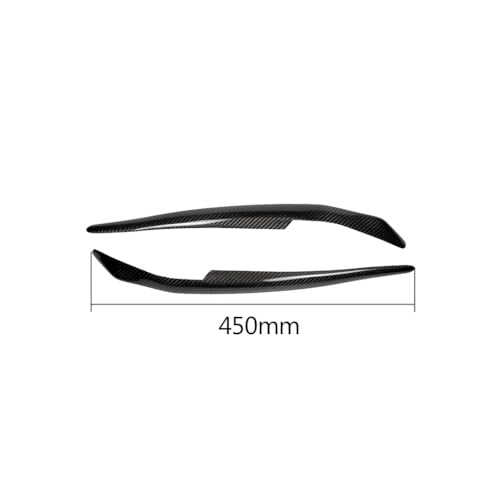 Couvercle oeil phare carbone pour rassemblements auto Lancer 2008-2014