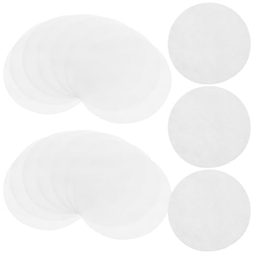 PLAFOPE 200 Piezas Discos Desmaquillantes Redondos de Tela No Tejida Absorbentes y Suaves para Limpieza Facial Diámetro Paquete de Unidades cada Uno Uso Profesional y Doméstico