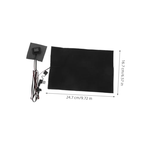 Alfombrilla térmica USB para reptiles SUPVOX ajustable miniatura 2