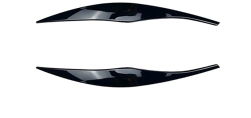 Sourcils de phares en fibre de carbone pour BMW Série 3 E90 E91 berline look sport premium