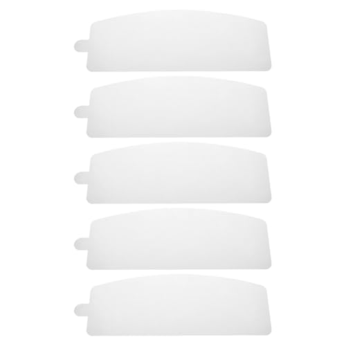 Alipis Lentes de Repuesto para Protector de Seguridad de Chorro de Arena 5 Unidades Grosor 025 MM Cristal Transparente para Capucha de Arenado Visor Protector para Soldadura y