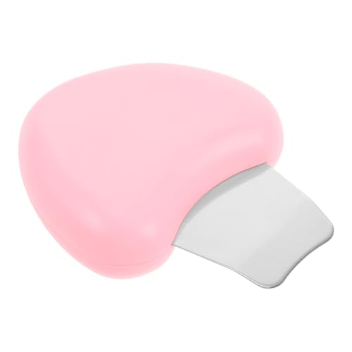 UKCOCO Raspador Manual para Eliminar Puntos Negros Facial, Espátula de Limpieza y Reafirmación de Tejido Cutáneo, Herramienta Rosa para Cuidado Facial y Acné