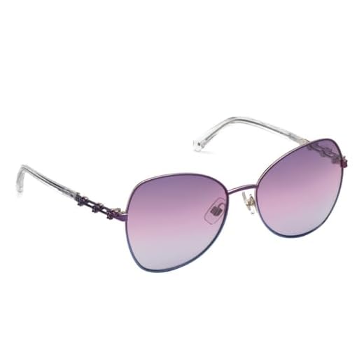 Swarovski SK0290 Gafas, Violet/Other, 57 para Mujer
