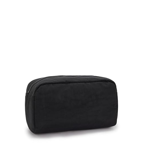 Kipling womens Women's Gleam Cosmetic Bag, Black Noir, 7.25 L x 4.25 H 3.25 D US2