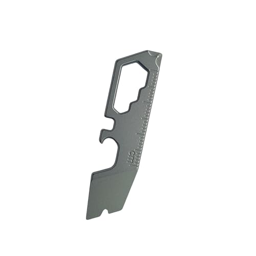 BANG TI Titanium EDC Pry Bar with Bottle Opener Keychain Tool