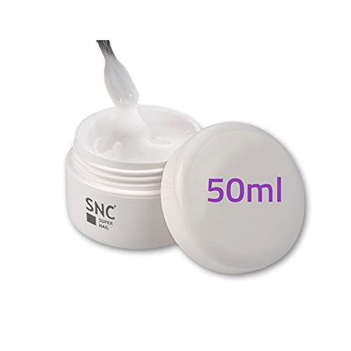 Gel Costruttore Milky LED/UV Masterline System Pro 50ml per ricostruzione unghie metodo trifasico - Made in Germany