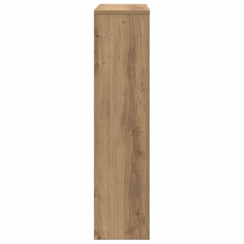 Miniatura 6 de Vidaxl Cubierta De Radiador Madera Color Roble Artesano 104x20x82 Cm, Tapa De Radiador, Cubierta Alta Del Radiador, Tapa De La Válvula Del Radiador
