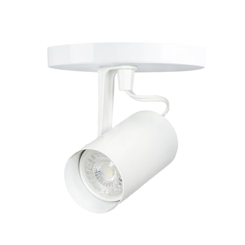 Spot De Sobrepor Redondo Direcionável + Lâmpada Led Mr16 (Branco/Branco-Quente/2700k)