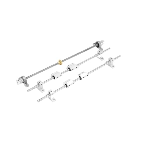 Guide de rail linéaire 300mm roulements blocs support arbre à vis - 6