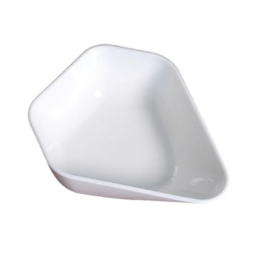 Cosiro コーヒー豆計量カップ計量カップ計量トレイビュッフェバリスタ用ディスプレイトレイ, 白