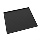 YobiLife WC-Sitzkissen, Silikon, rutschfest, Nachttisch, WC-Sitz für Senioren, Bodenschutz, Drainagematte, Recycling-Toilettenauflage unter erhöhtem Toilettensitz und Erwachsenen-Töpfchenstuhl (65 x