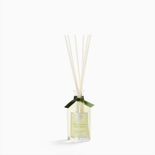 Antica Farmacista Home Ambiance Diffuser - Long-Lasting Reed Scent Diffuser - Luxury Room Freshener Gift - Lemon Verbena & Cedar 3.4 fl oz