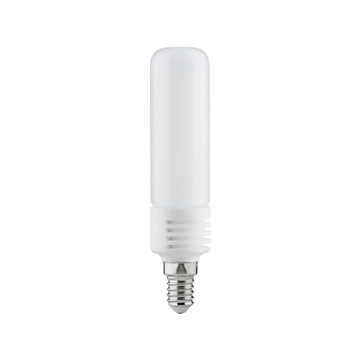 Paulmann 285.13 LED Deco Tube 4,5W E14 230V Opal Warmweiß 28513 Leuchtmittel Lampe