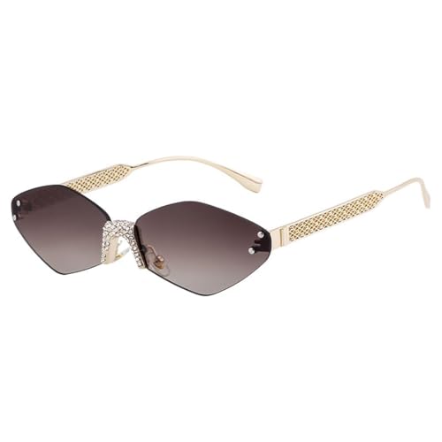 Lunettes de soleil polygonales en métal pour vos sorties estivales et terrasses