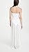 Ramy Brook womens Calista Smocked Maxi Dress Swimwear Cover Up, White, X-Small US